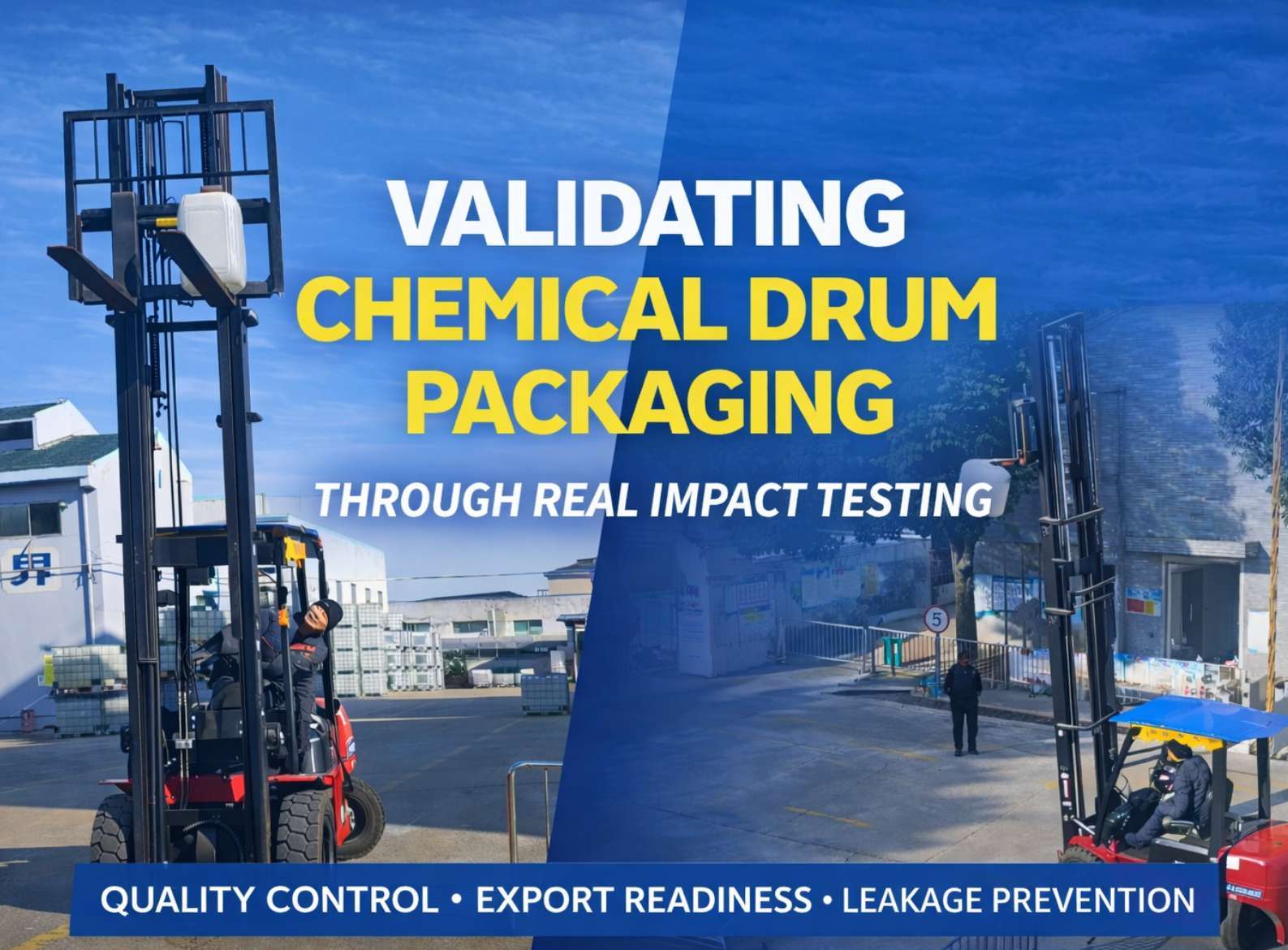 Laatste bedrijfsblogs Validating Chemical Drum Packaging Through Real Impact Testing