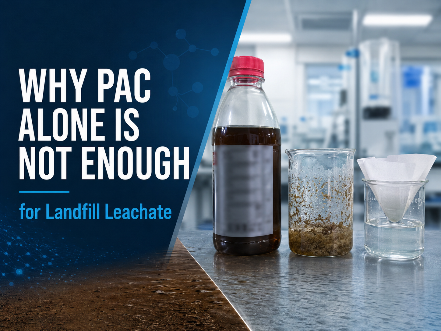 Laatste bedrijfsblogs Why PAC Alone Is Often Not Enough for Dark Landfill Leachate
