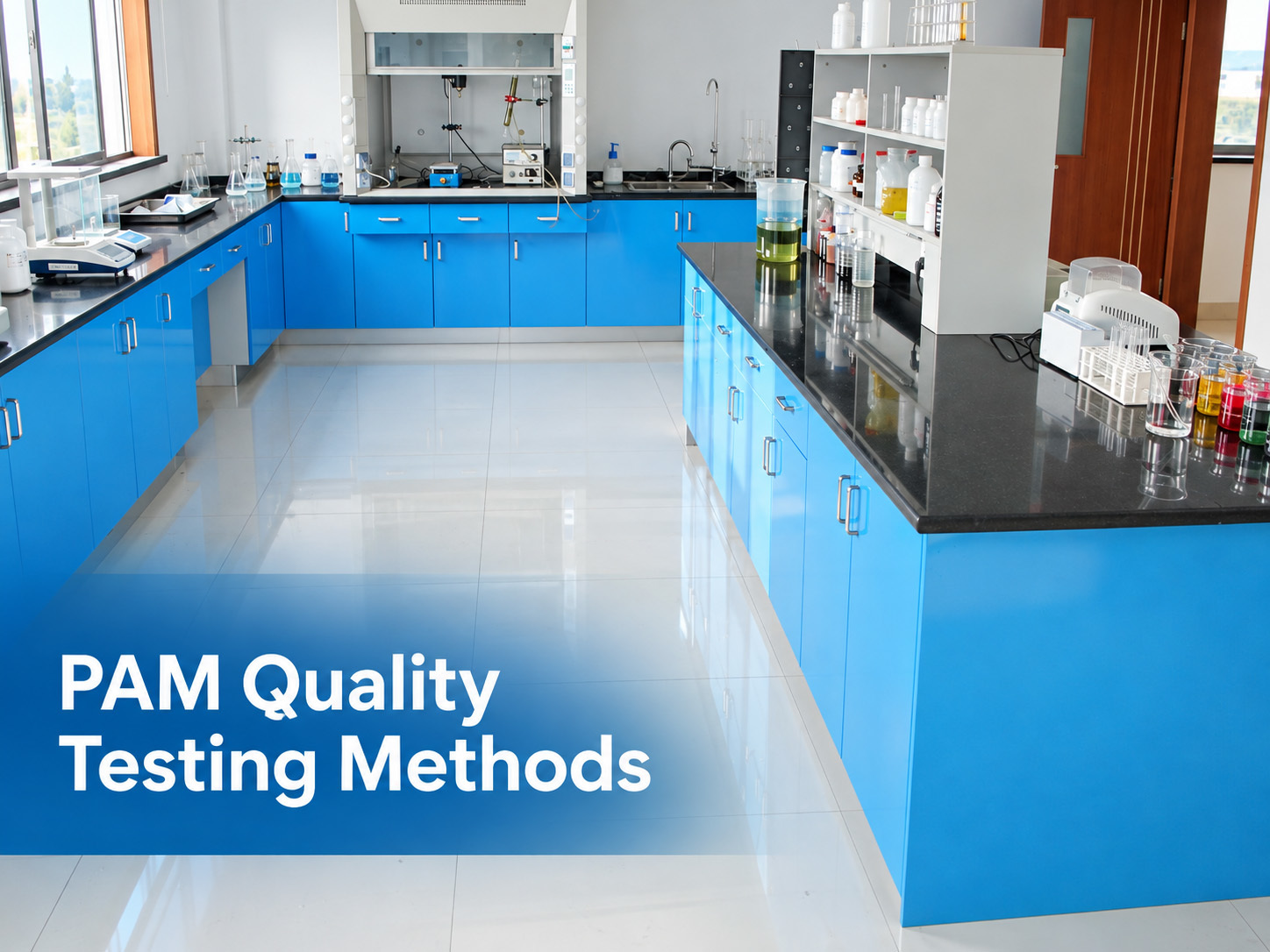 Laatste bedrijfsblogs How Bluwat Chemicals Tests the Quality of Polyacrylamide PAM