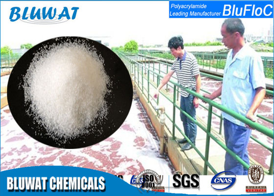 kopen Het Kationenpolyacrylamide van Bluwatchemische producten voor Document Verwerking/Kolenmijnwas online vervaardiging