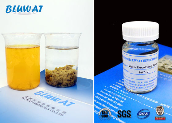 kopen Bwd-01 van de de Agentenkleur van waterdecoloring van het de Verwijderingswater van de Behandelingschemische producten ISO9001 SGS BV online vervaardiging