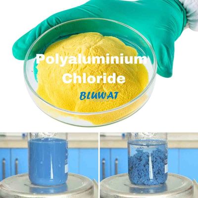 kopen Van het de Behandelingspoly-aluminium van het stollingsmiddelenpac Water het Chloride CAS 1327-41-9 Pale Yellow To White Powder online vervaardiging