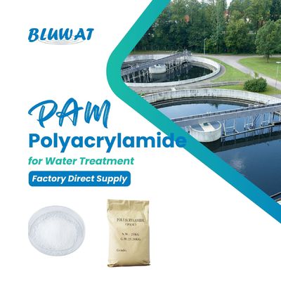 kopen Waterzuivering Chemische stoffen Kationisch Polyacrylamide Cpam Wit C3H5NO Industrieel afvalwater online vervaardiging