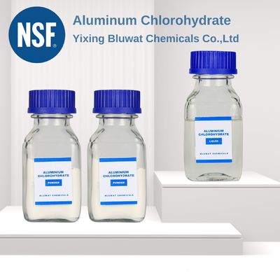 kopen NSF gecertificeerde houdbaarheid 2 jaar Wit poeder/transparant vloeibare aluminiumchlorhydraat online vervaardiging