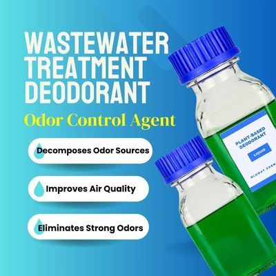 kopen China Leverancier Exporteur Milieubasis Plant Deodorant Fabriek Afvalwaterzuivering Deodorant Industrie Vloeibare deodoranten voor STP ETP online vervaardiging