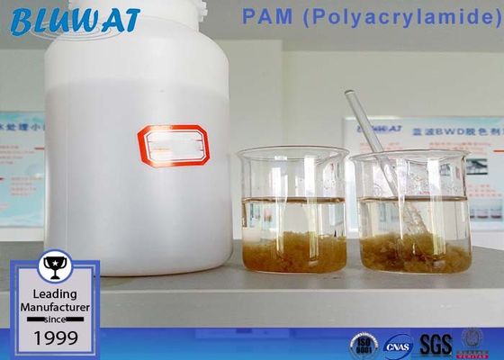 kopen Flocculant van het de Riolerings het Ontwaterende Polymeer van het Poederpolyacrylamide Schone Water van kationen van Blufloc CPAM online vervaardiging