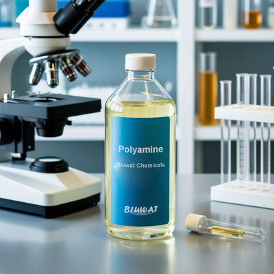 kopen Wateroplosbare polymeren Polyamine Coagulantia in de waterbehandeling Retentie en drainage hulpstoffen voor de papierindustrie online vervaardiging