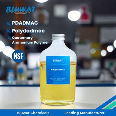 kopen Quaternaire Ammoniumpolymeer (PolyDADMAC) Polyamine Coagulant voor Industriële Waterzuivering en Rioolslippreparatie | Bluwat Chemicals online vervaardiging