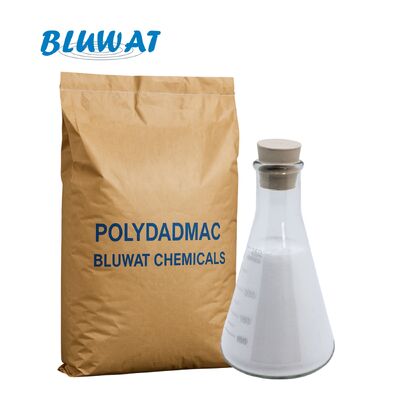 kopen Q-Pdmdaac Polydadmac-kralen voor drink- en afvalwaterbehandeling Korreltype polymeer Granulair polymeer online vervaardiging