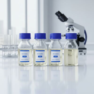 kopen 50% Hoog vaste stof Medium Viscositeit PolyDADMAC DA502 Kationisch Polymeer voor Stabiele Waterbehandeling en Continue Afvalwaterzuiveringssystemen online vervaardiging