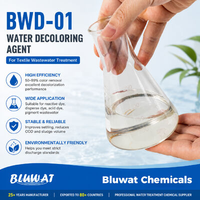 kopen BWD-01 Dicyandiamide formaldehyde hars decolorant Chemische stof voor de textielindustrie online vervaardiging