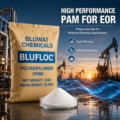 Kopen HA6518 Hoog moleculair gewicht anionisch polyacrylamide poeder voor stekken Suspensie in 20 tot 100 mesh Boringsmodderadditief online vervaardiging