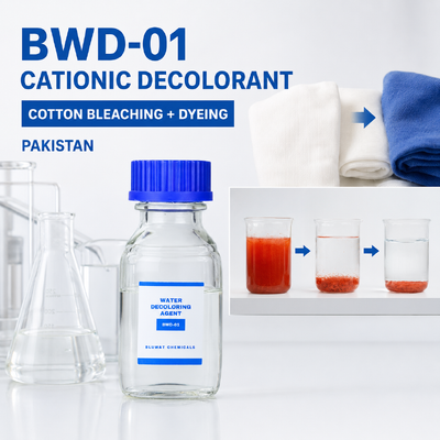 Kopen BWD-01 Kationisch decolorant voor het bleken en verven van katoen afvalwater in Pakistan online vervaardiging