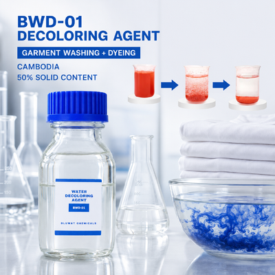 Kopen BWD-01 Ontkleuringsmiddel voor afvalwater van kledingwassen en -verven in Cambodja online vervaardiging