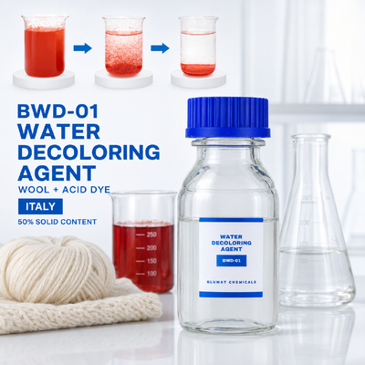 Kopen BWD-01 Waterverfmiddel voor afvalwater van wol en zure kleurstoffen in Italië online vervaardiging