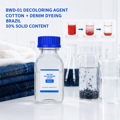 Kopen BWD-01 Afkleurmiddel voor afvalwater voor het verven van katoen en denim in Brazilië online vervaardiging