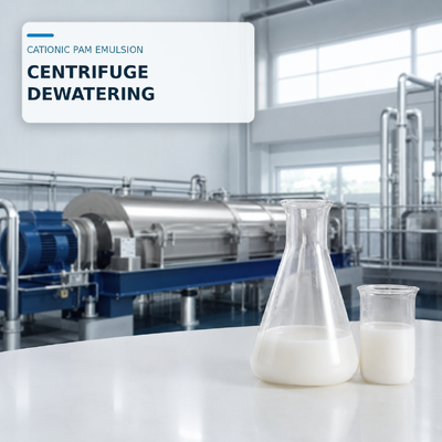 Kopen Cationische polyacrylamide PAM-emulsie voor het ontwateren van geactiveerde slib in een centrifuge online vervaardiging