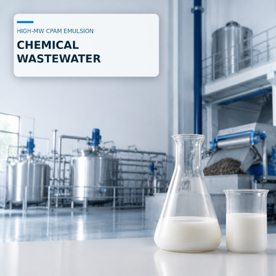 Kopen CPAM-emulsie met een hoog moleculair gewicht met een middelgrote tot zeer hoge lading voor chemische afvalwaterslibbehandeling online vervaardiging