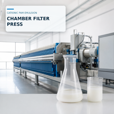 Kopen High Molecular Weight Cationic Polyacrylamide Emulsion voor kamerfilterpressen online vervaardiging