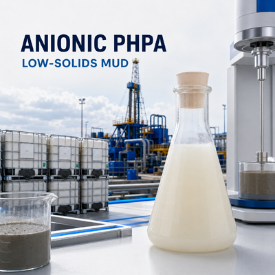 Kopen Anionische PHPA-Polymeremulsion für wasserbasierte Schlämme mit geringem Feststoffgehalt online vervaardiging