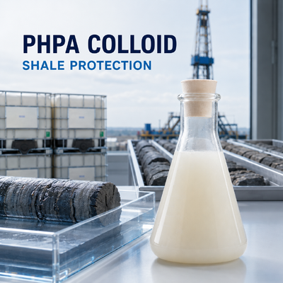 Kopen PHPA-beschermingscolloïde voor stabiliteit bij schalie- en boorwerkzaamheden online vervaardiging