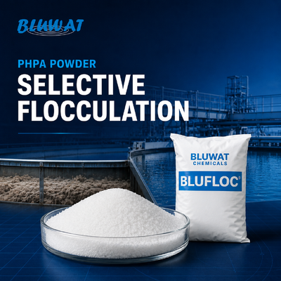 Kopen PHPA-poeder voor selectieve flocculatie bij het boren in helder water met 89% min. vast gehalte anionisch copolymer online vervaardiging