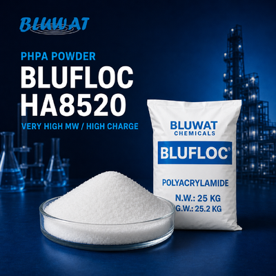 Kopen BLUFLOC HA8520 PHPA-poeder - zeer hoog moleculair gewicht, hoge lading online vervaardiging