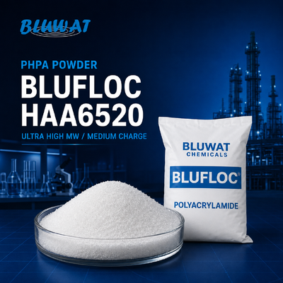 Kopen BLUFLOC HAA6520 PHPA Poeder - Ultra Hoge Molecuulgewicht, Medium Lading online vervaardiging