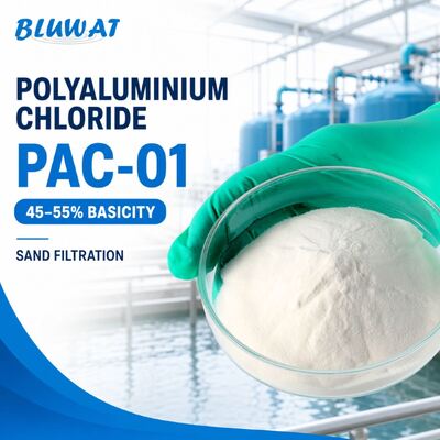 Kopen 45-55% Basiciteit 25 kg zak PAC-01 Polyaluminiumchloride voor zandfiltratie voorbehandeling online vervaardiging