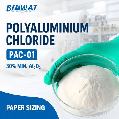 Kopen 30% Min. Al2O3 Wit poeder PAC-01 Polyaluminiumchloride voor het afmeten en vasthouden van papier online vervaardiging
