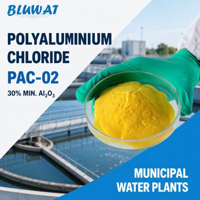 Kopen PAC-02 Polyaluminiumchloride met 45-85% basiciteit en minimaal 30% Al2O3-gehalte voor gemeentelijke waterzuiveringsinstallaties online vervaardiging