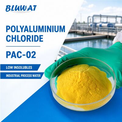 Kopen PAC-02 Polyaluminiumchloride Chemische stof voor waterbehandeling met maximaal 0,1% onoplosbare stoffen en 30% min. Al2O3-gehalte Spray gedroogd online vervaardiging