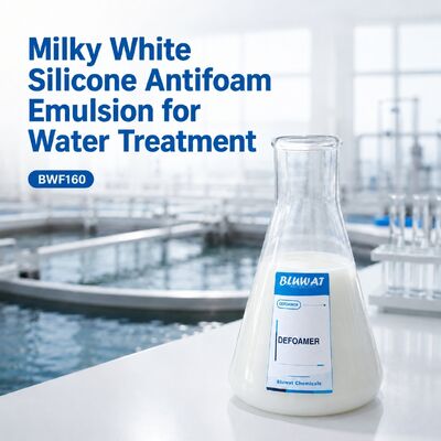 Kopen Milky White Nonionic Silicone Defoamer met 50-300 ppm Dosering voor waterbehandeling online vervaardiging