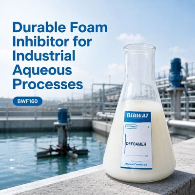 Kopen BWF160 Niet-ionische siliconenfoonremmer met langdurige controle en 50-300 ppm dosering voor industriële waterige processen online vervaardiging