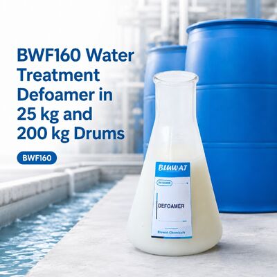 Kopen BWF160 Nonion-silicone-afschuimer voor afvalwater met 50-300 ppm Dosering in 25 kg en 200 kg vaten online vervaardiging