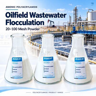 Kopen Anionic Polyacrylamide APAM 20-100 Mesh 89% Minimum Solid Content for Oilfield Wastewater Flocculation online vervaardiging