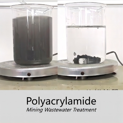 Bluwat PAM Mine Kationisch polyacrylamide Afvalwaterbehandeling Chemicaliën Kolenwassen