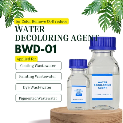 Verfverwijdering Chemische wateropheldering Chemische kleurstofverwijdering Chemische coating afvalwater spuitverf afvalwater