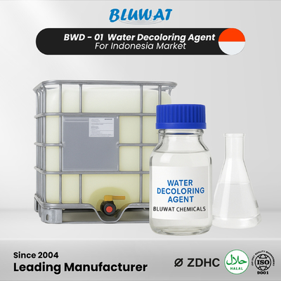 BWD‐01 Waterverf voor textielverf Pulp Paper Mill Afvalwaterzuivering In Indonesië