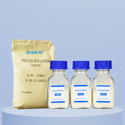 Blufloc Polyacrylamide voor Honduras Effectief vlokmiddel voor de suikerindustrie Afvalwaterzuivering Bodemstabilisatie