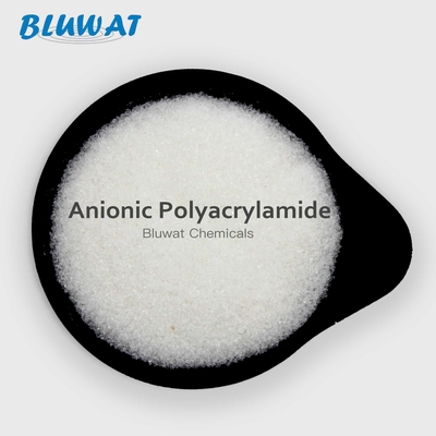 Industriële Anionische het Polyacrylamidechemische producten APAM Blufloc van de Waterbehandeling