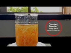 Coagulant / flocculant bij afvalwaterzuivering