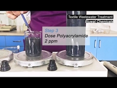 Hoe wordt textiel afvalwater verf behandeld?