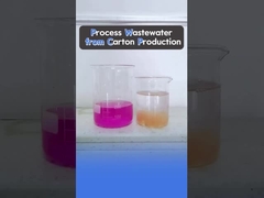 Carton Production Wastewater Treatment Experiment-Flocculation and Coagulaiton