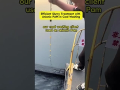 Efficiënte slurrybehandeling met anionische PAM bij steenkoolwassen