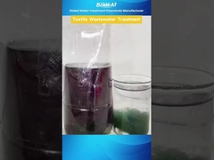 Demo van textiel afvalwaterbehandeling ∙ Snelle kleurverwijderingstest in 4 stappen