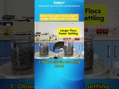 PAM Flocculant Showdown: Welke zetelt slib sneller?