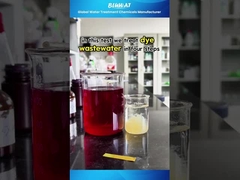 #Shorts | Afvalwaterzuivering met #Ontkleuringsmiddel #PAM #PAC | Bluwat Chemicals Lab Test