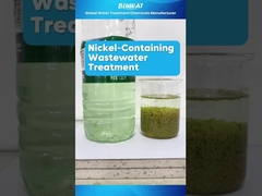 Nikkel Afvalwaterzuivering | Zware Metaalverwijdering met Vlokmiddel & Bluwat Chemicaliën #shorts